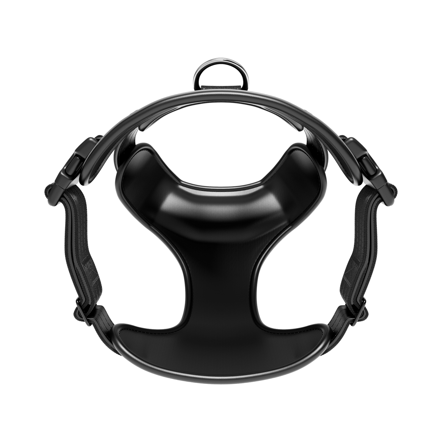 Premium Comfort Harness | Non Restrictive & Adjustable - Black v2.0