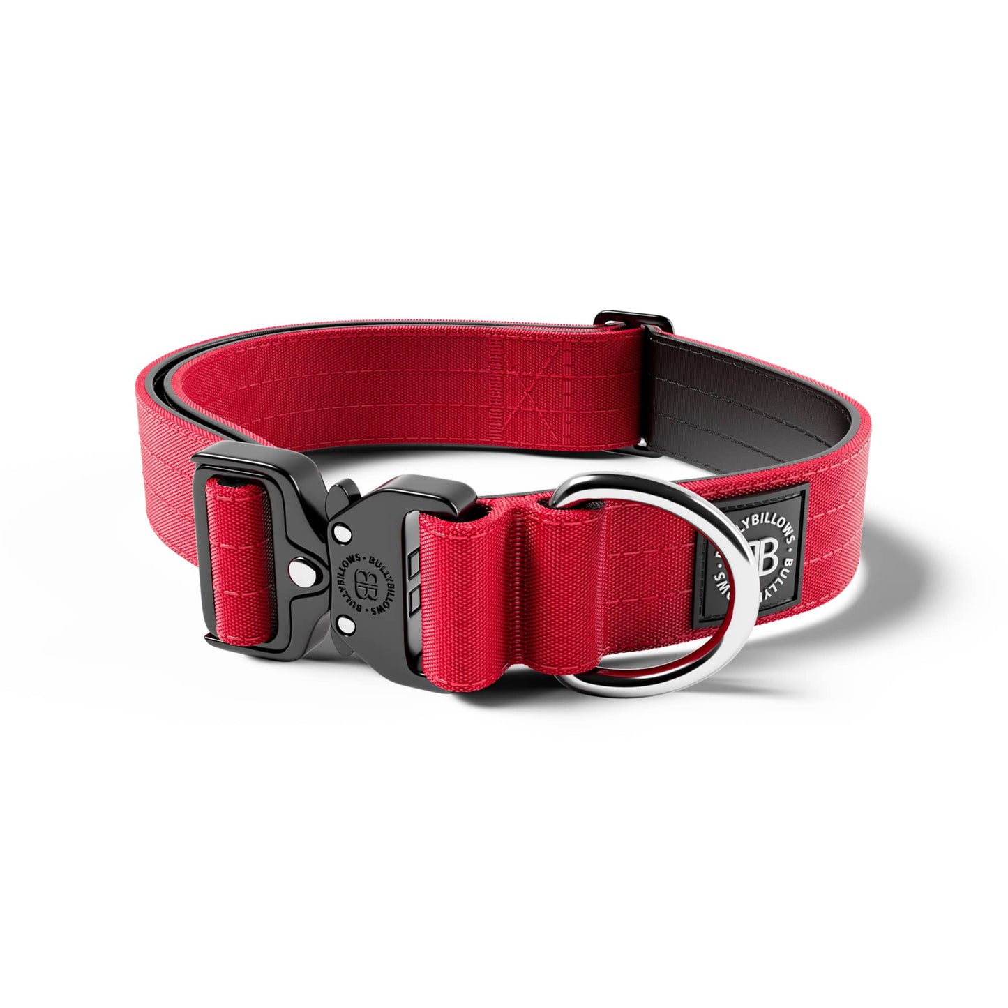 4cm Combat® Collar | Rated Clip - NO HANDLE - Red v2.0