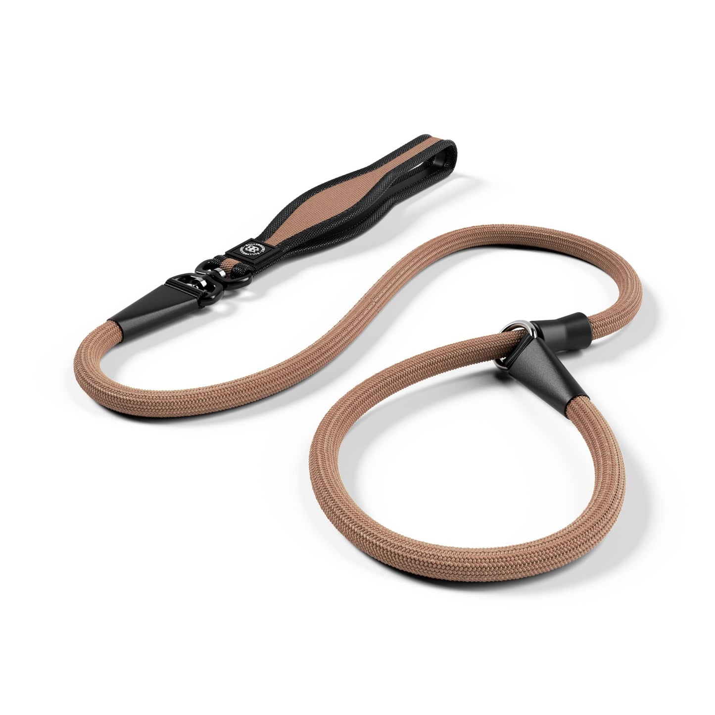 Slip Lead | Anti-Pull & Anti-Choking Training Lead - Dark Military Tan