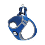 Step in Harness | Soft Mesh - Reflective with Velcro Strap - Blue