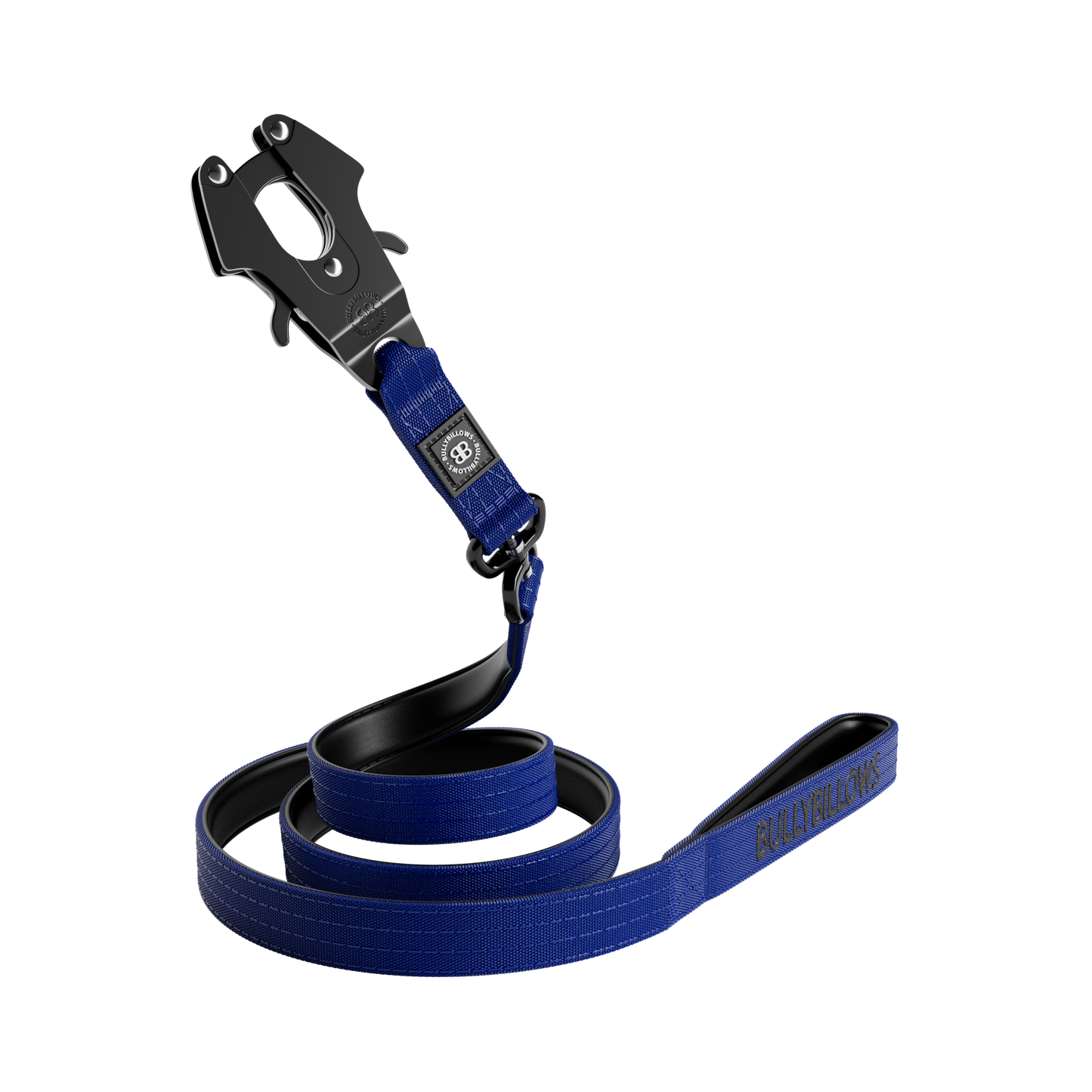1.4m Swivel Combat Lead | Neoprene Lined, Secure Rated Clip with Soft Handle - Blue