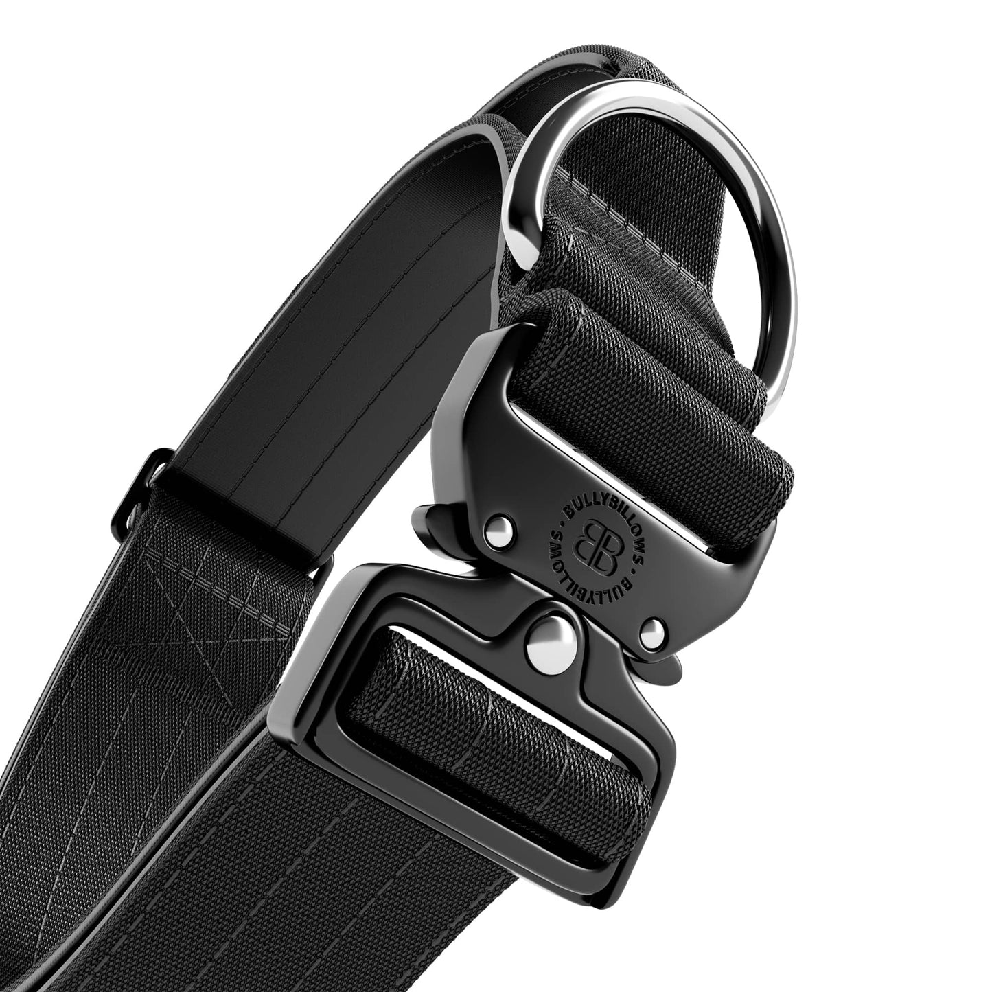 5cm Combat® Collar | With Handle & Rated Clip - Black v2.0