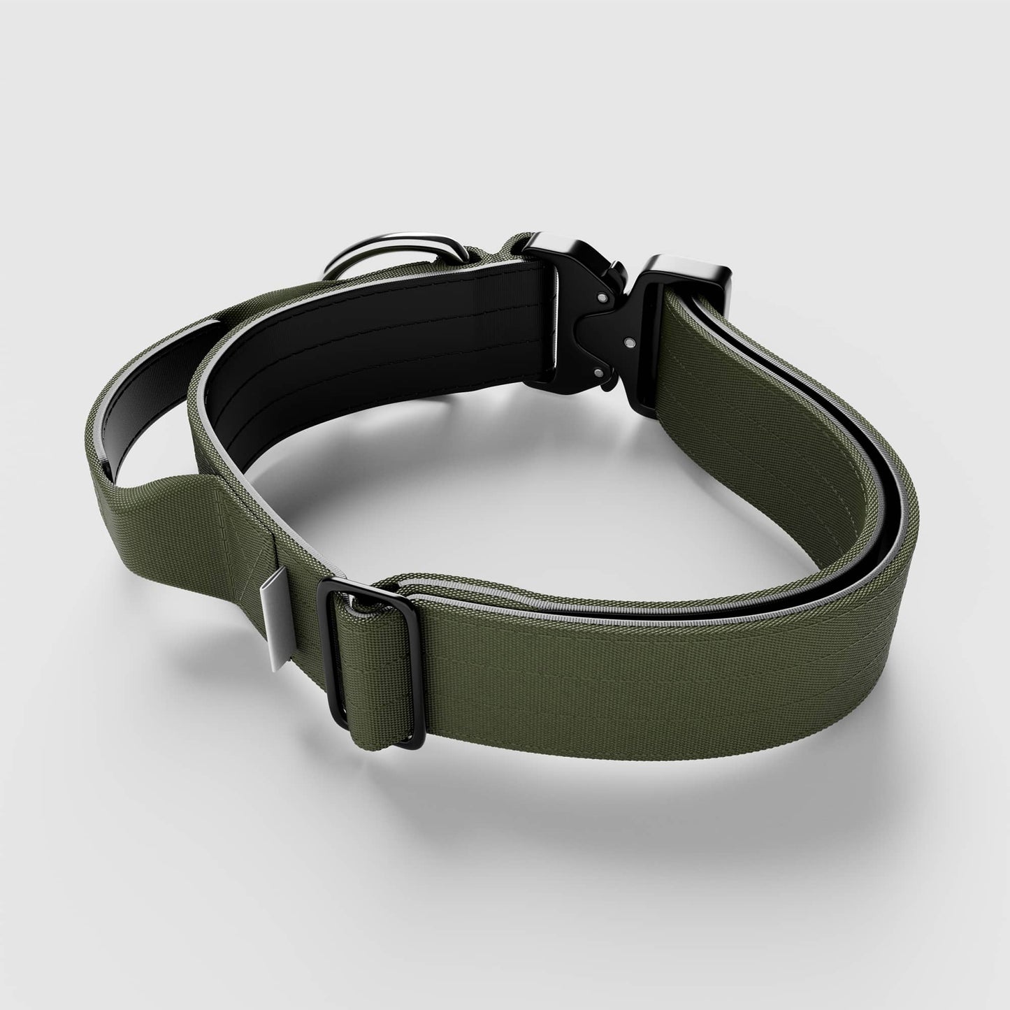 5cm Combat® Collar | With Handle & Rated Clip - Khaki v2.0