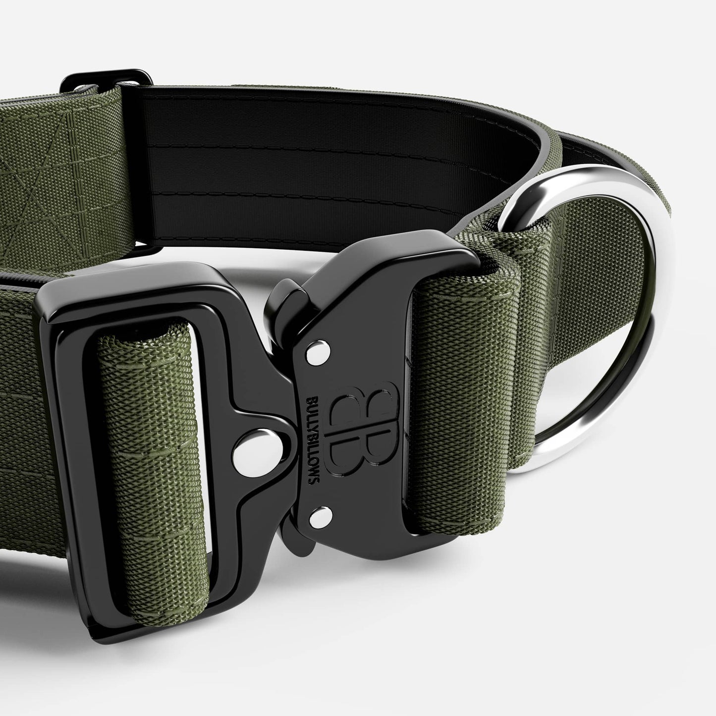 5cm Combat® Collar | With Handle & Rated Clip - Khaki v2.0