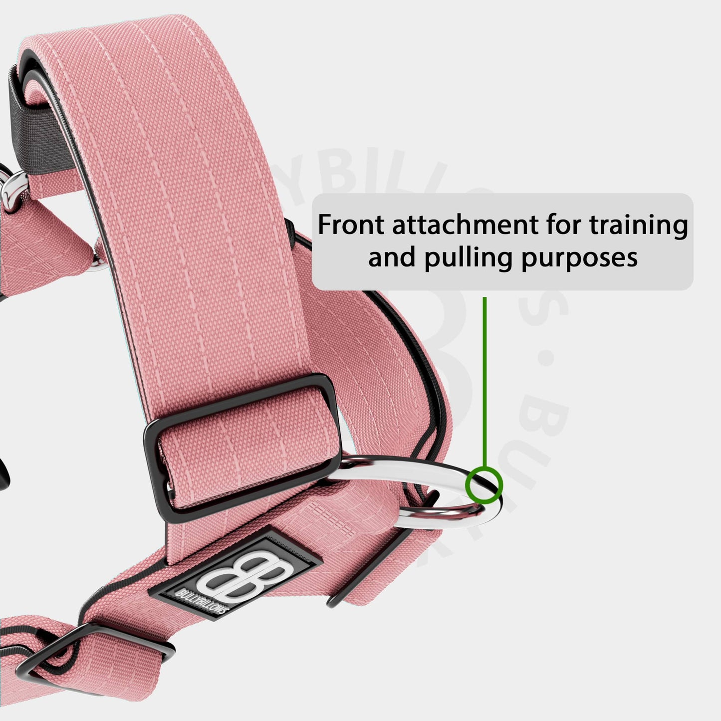 TRI-Harness® | Anti-Pull, Adjustable & Durable - Dog Trainers Choice - Pink v2.0