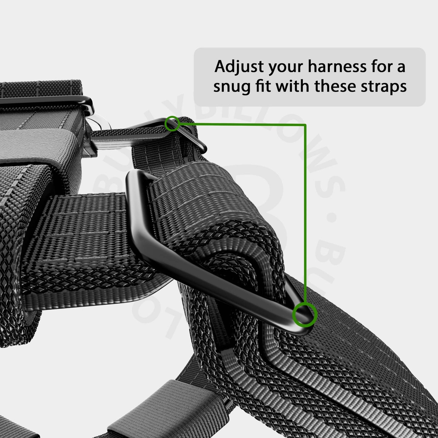 TRI-Harness® | Anti-Pull, Adjustable & Durable - Dog Trainers Choice - Black v2.0