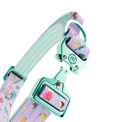 2.5cm Lighter Combat® Collar | With Handle & Secure Clip - BalmyBillows Purple