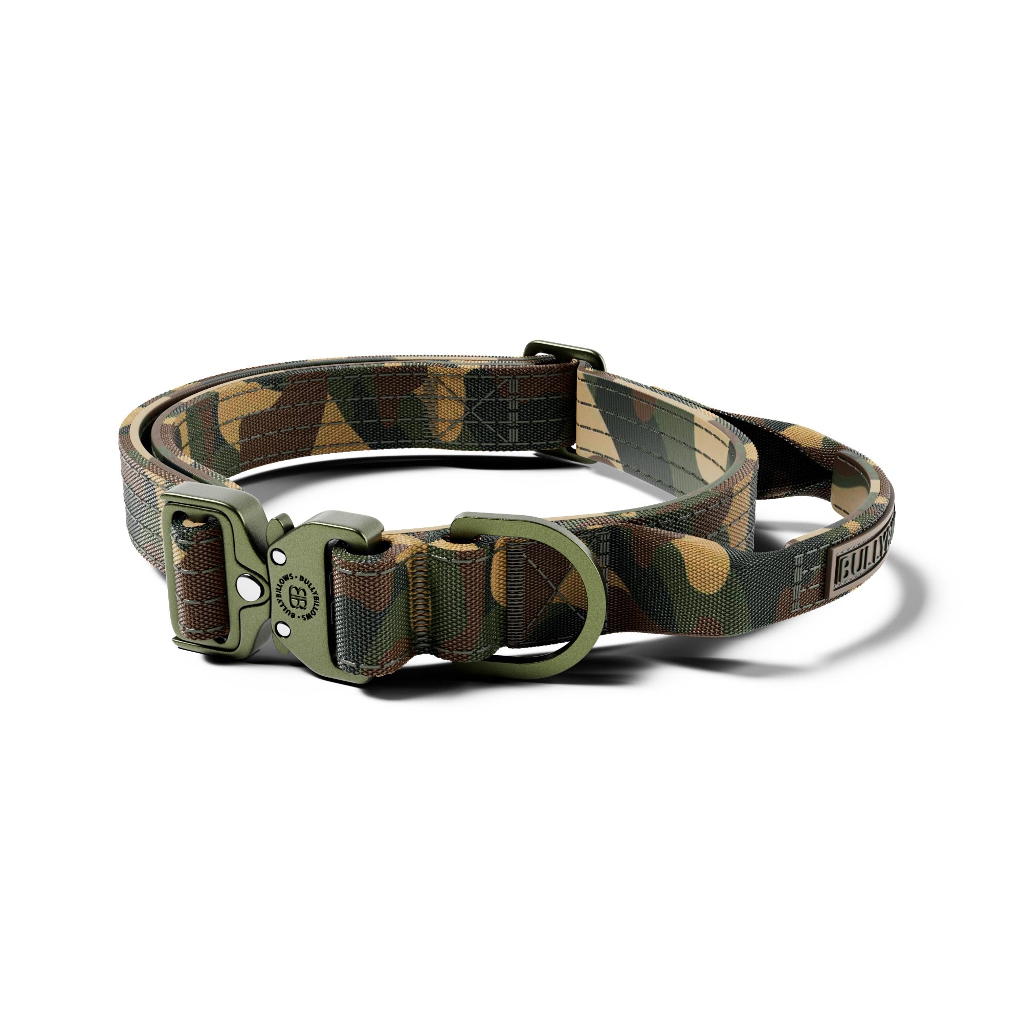 2.5cm Lighter Combat® Collar | Green Camouflage – BullyBillows Wholesale