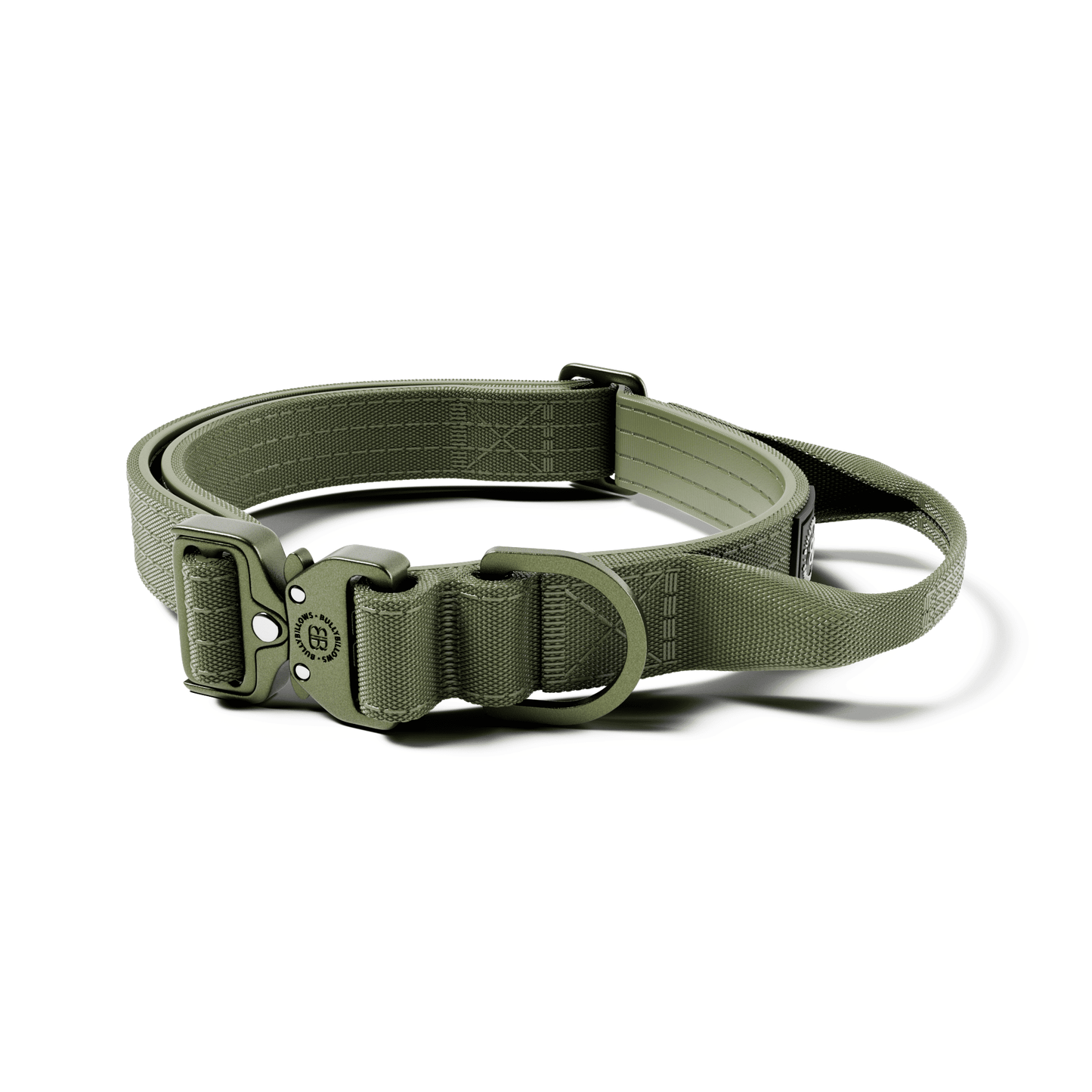 2.5cm Lighter Combat® Collar | Handle & Rated Clip - Khaki x Khaki