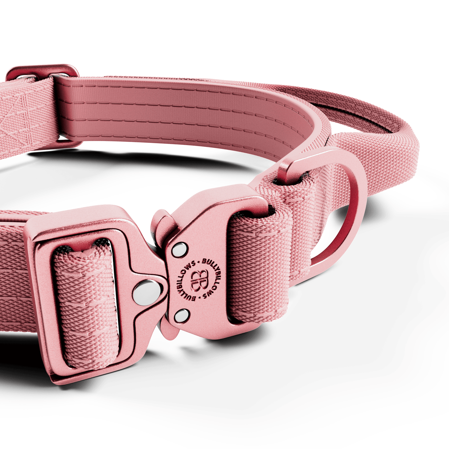 2.5cm Lighter Combat® Collar | Handle & Rated Clip - Pink x Pink