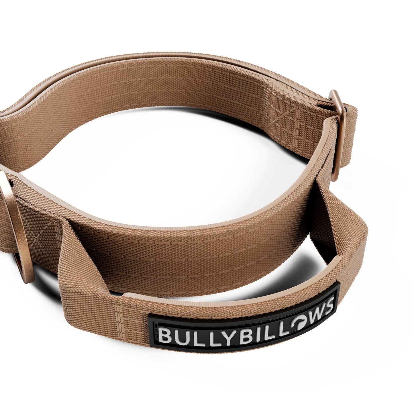2.5cm Lighter Combat® Collar | Handle & Rated Clip - Tan x Tan