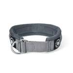 4cm Slip on Collar | Soft Padded & Reflective - Metal Grey v2.0