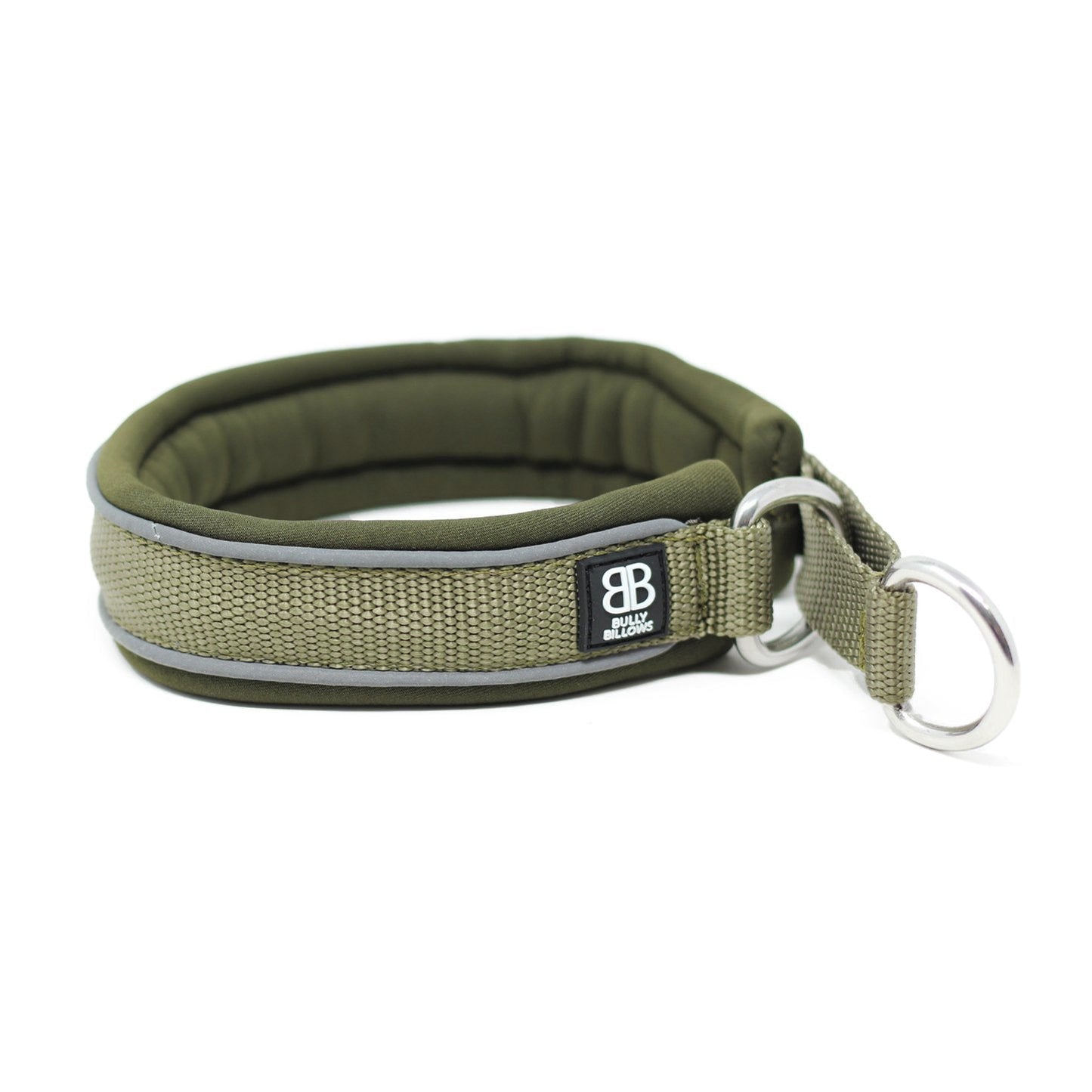 3cm Slip on Collar | Soft Padded & Reflective - Khaki v2.0