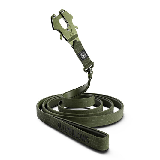 3M Lighter Swivel Combat Lead | Anti-Tangle & Secure Clip - Khaki x Khaki