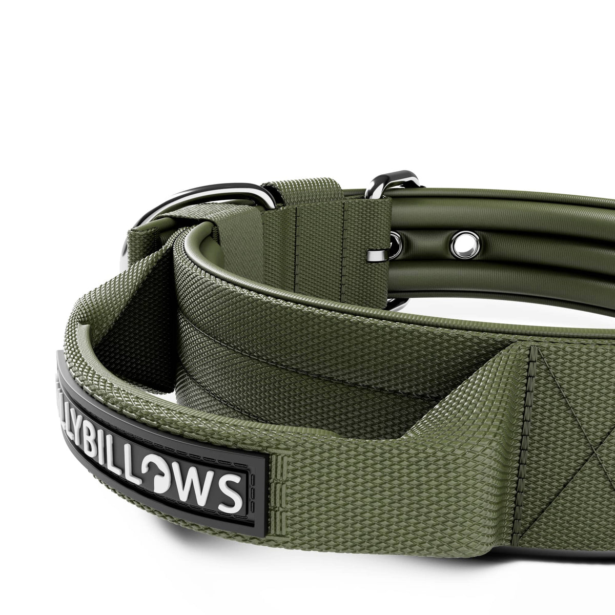 5cm Pin Collar | With Handle & Robust Hardware - Khaki