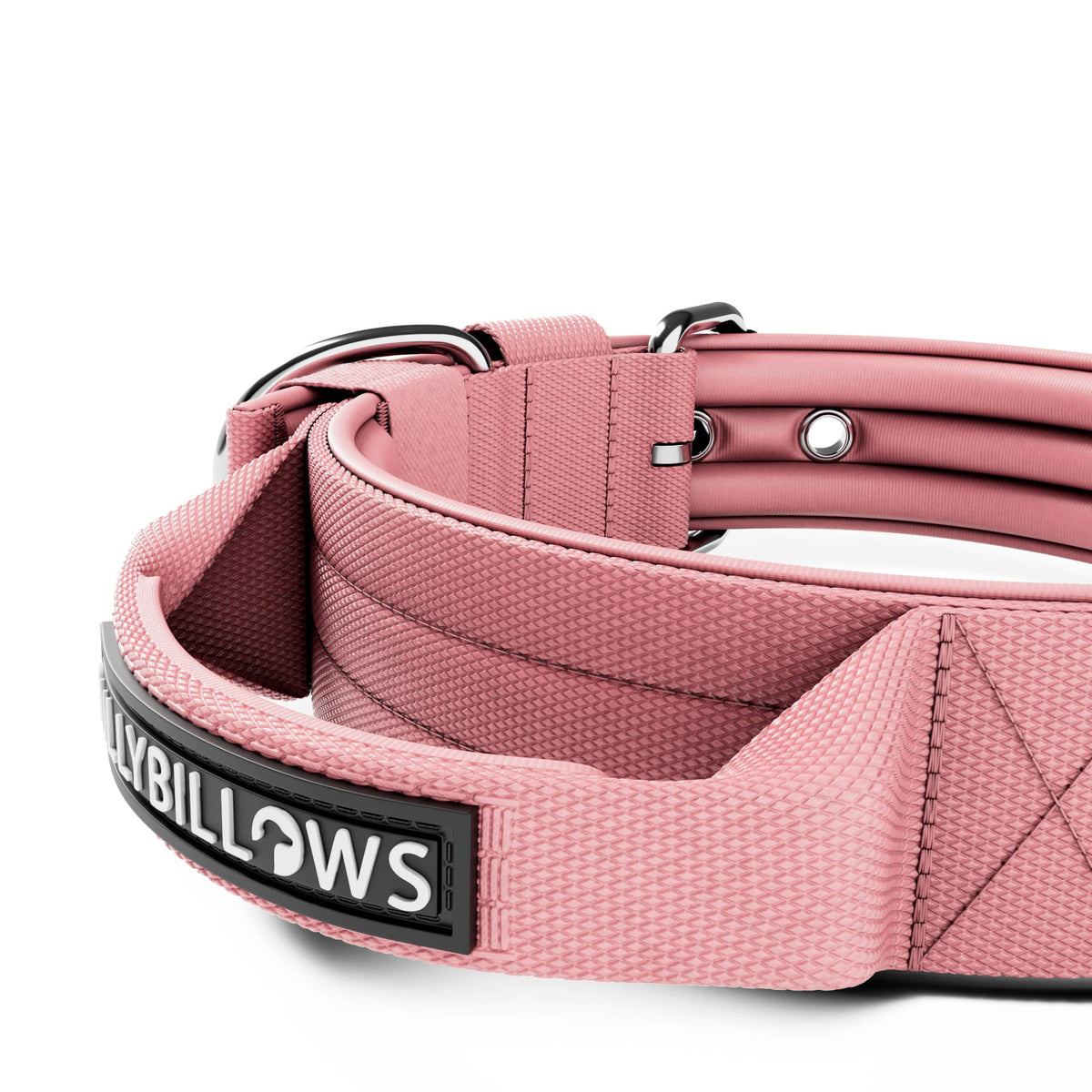 5cm Pin Collar | With Handle & Robust Hardware - Pink