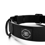 4cm Combat Billowthane® Collar | Waterproof & Anti-Rust - Black