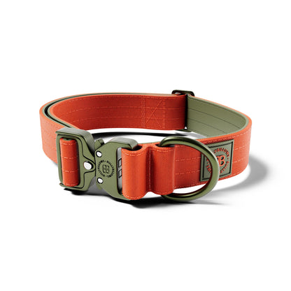 4cm Lighter Combat® Collar | No Handle & Secure Clip - Burnt Orange X Khaki