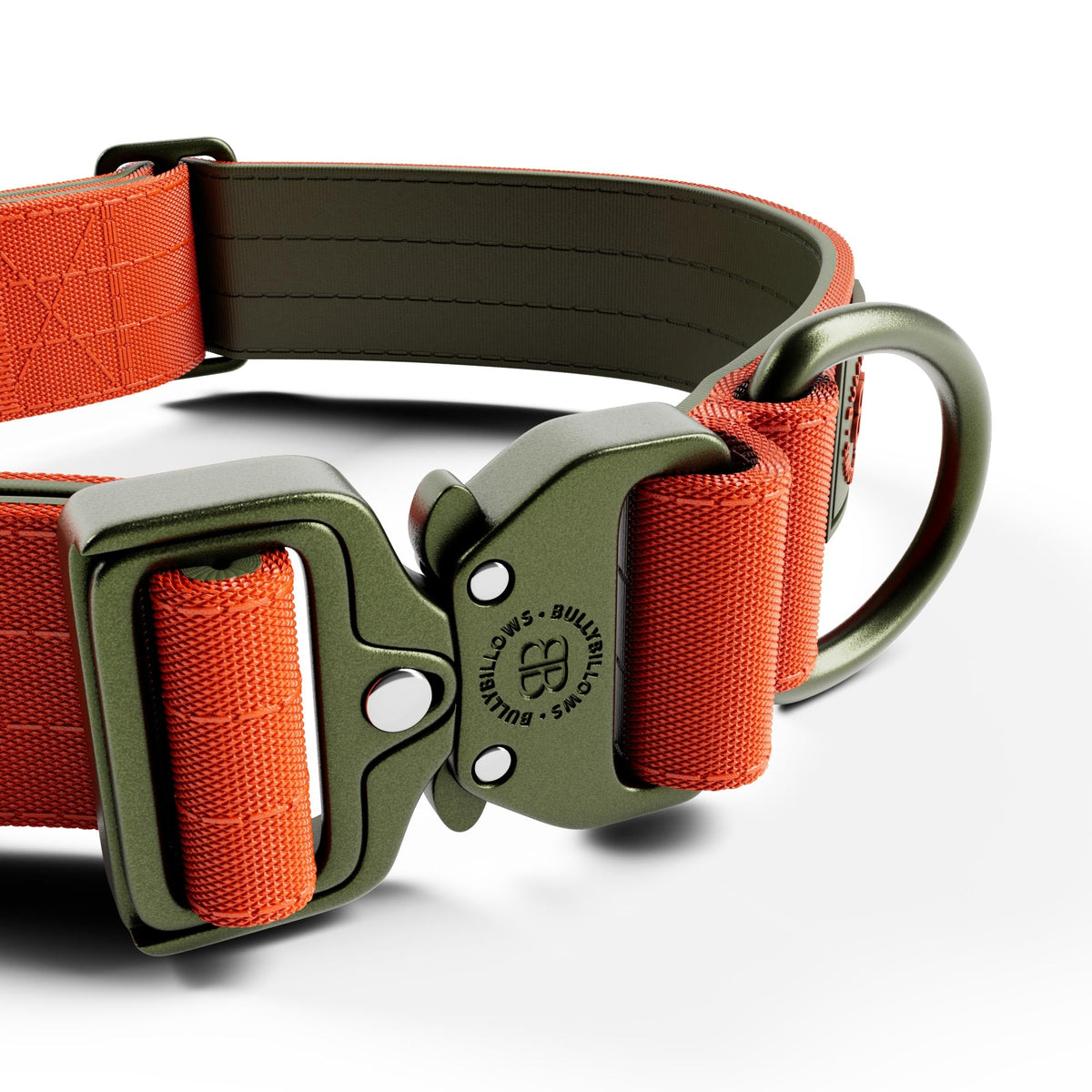 4cm Lighter Combat® Collar | No Handle & Secure Clip - Burnt Orange X Khaki