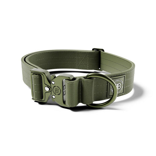 4cm Lighter Combat® Collar | No Handle & Secure Clip - Khaki X Khaki