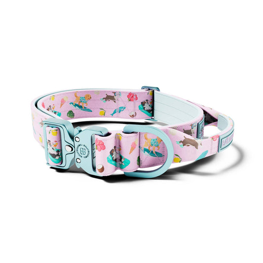 4cm Lighter Combat® Collar | With Handle & Secure Clip - BalmyBillows Pink