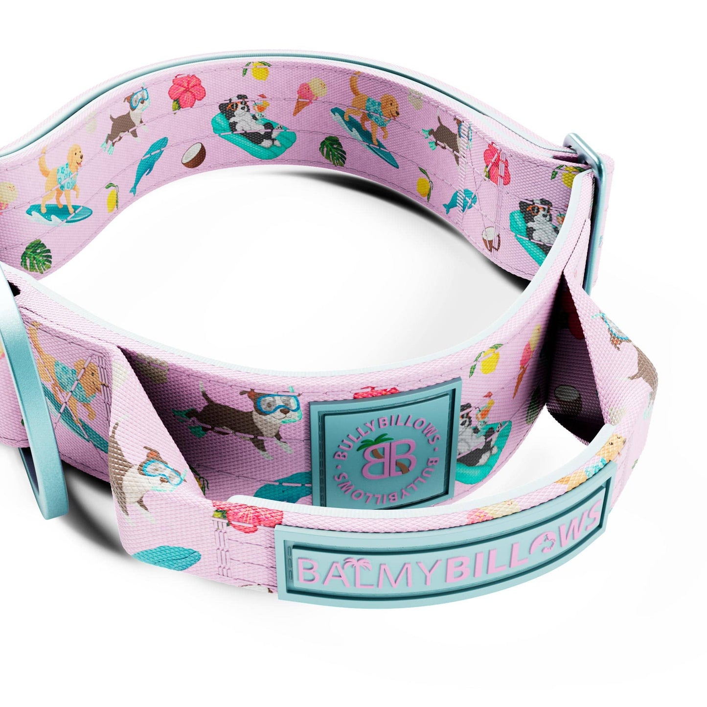 4cm Lighter Combat® Collar | With Handle & Secure Clip - BalmyBillows Pink