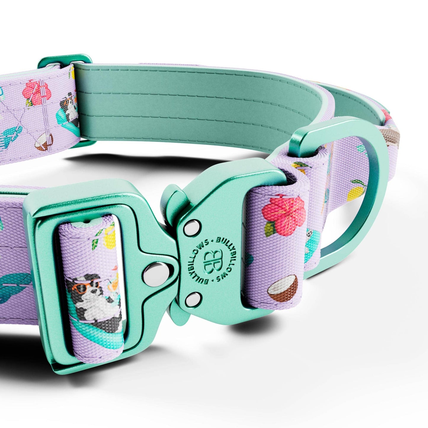 4cm Lighter Combat® Collar | With Handle & Secure Clip - BalmyBillows Purple