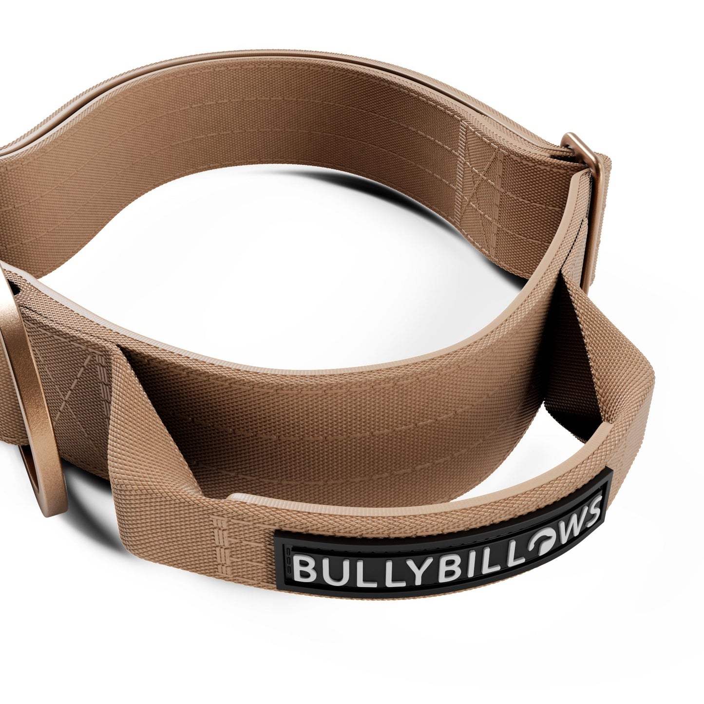 4cm LIGHTER Combat® Collar | With Handle Rated Clip - Tan x Tan