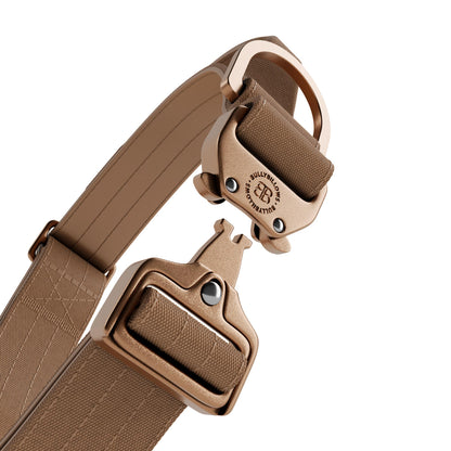 4cm LIGHTER Combat® Collar | With Handle Rated Clip - Tan x Tan