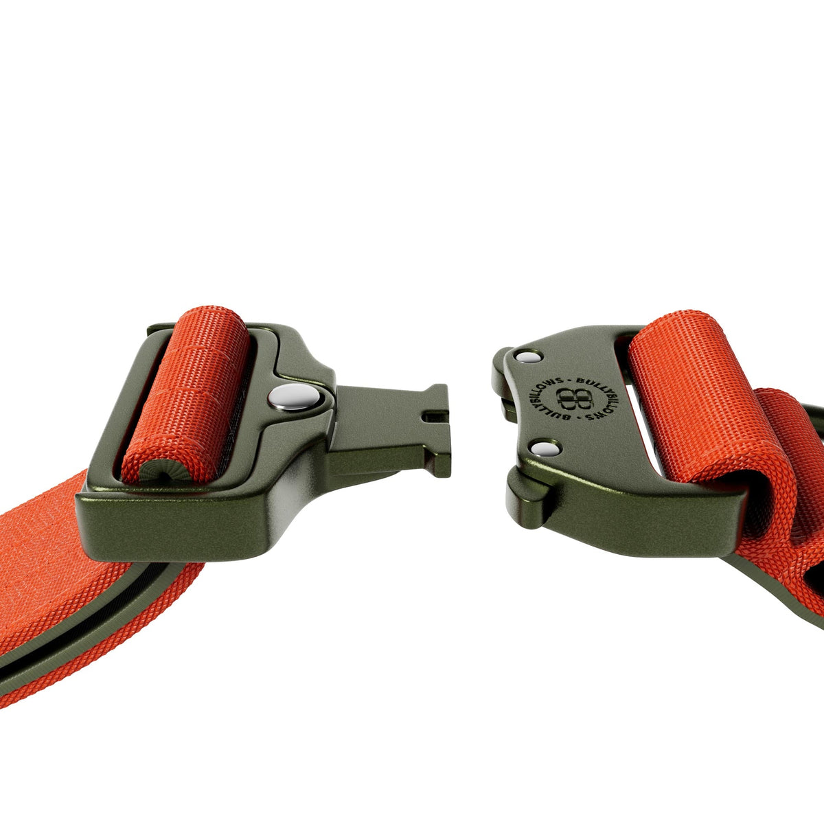 5cm Lighter Combat® Collar | No Handle Secure Clip - Burnt Orange X Khaki