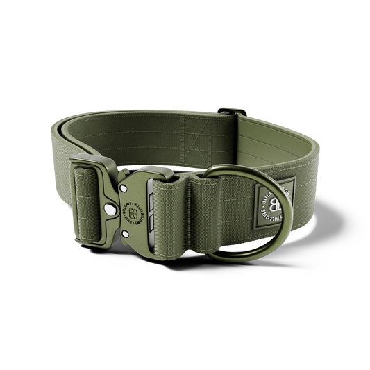 5cm Lighter Combat® Collar | No Handle Secure Clip - Khaki X Khaki