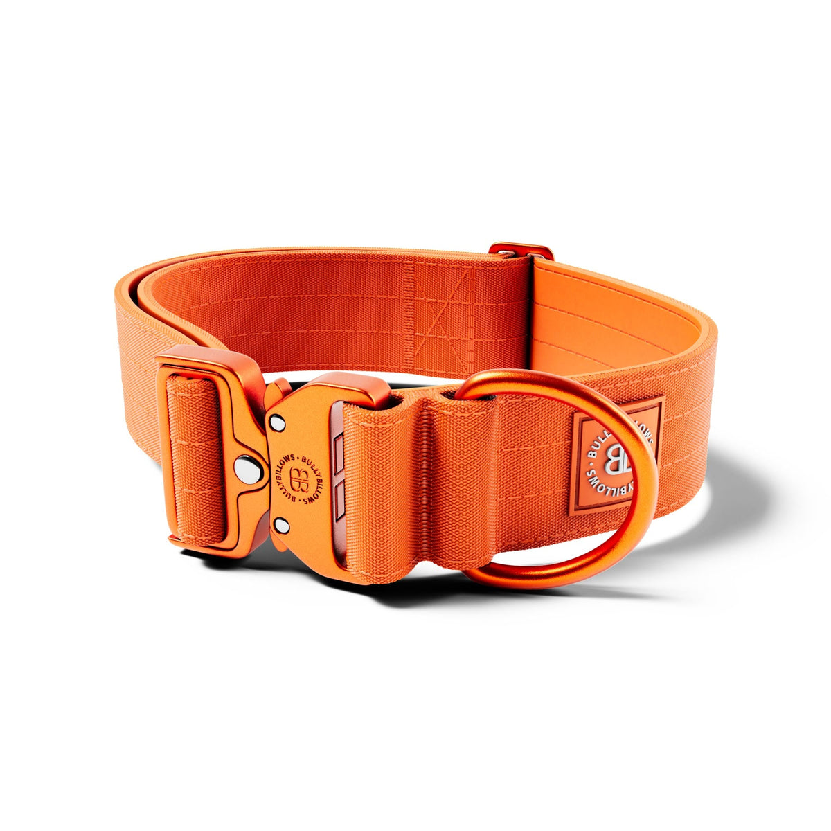 5cm Lighter Combat® Collar | No Handle Secure Clip - Orange X Orange