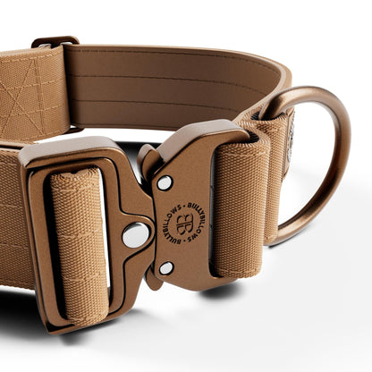 5cm Lighter Combat® Collar | No Handle Secure Clip - Tan X Tan