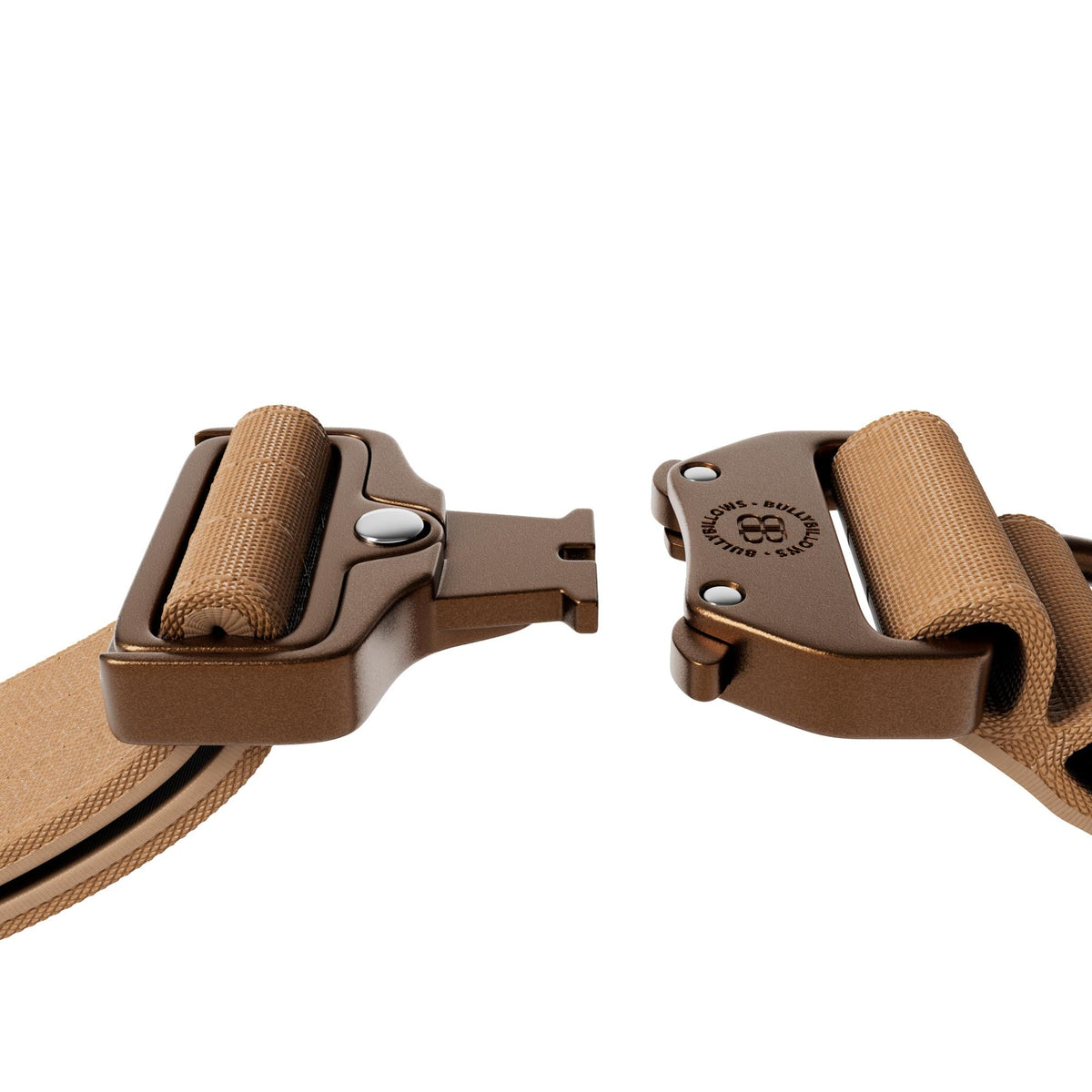 5cm Lighter Combat® Collar | No Handle Secure Clip - Tan X Tan
