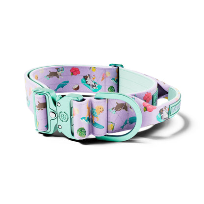 5cm Lighter Combat® Collar | With Handle & Secure Clip - BalmyBillows Purple