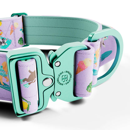 5cm Lighter Combat® Collar | With Handle & Secure Clip - BalmyBillows Purple