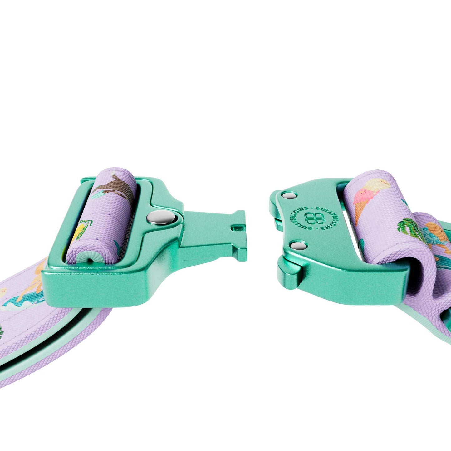 5cm Lighter Combat® Collar | With Handle & Secure Clip - BalmyBillows Purple