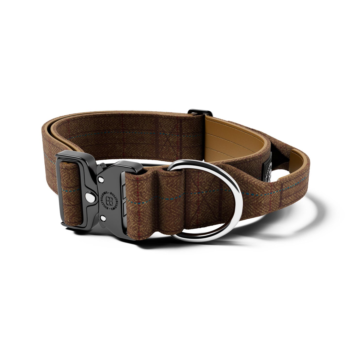 5cm Tweed Combat® Collar | With Handle & Rated Clip - Classic Tan