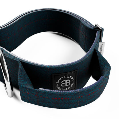 5cm Tweed Combat® Collar | With Handle & Rated Clip - Midnight Blue