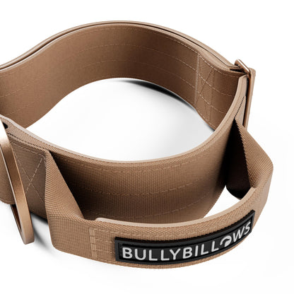 5cm LIGHTER Combat® Collar | With Handle Rated Clip - Tan x Tan