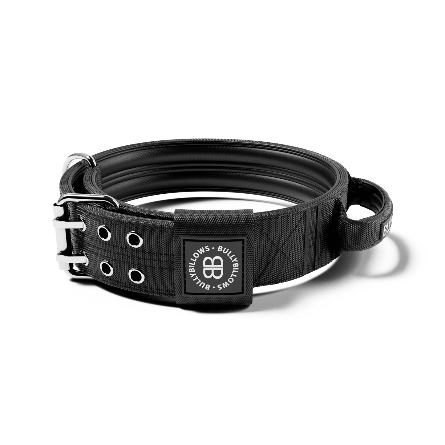 5cm Sporting collar With Handle Black