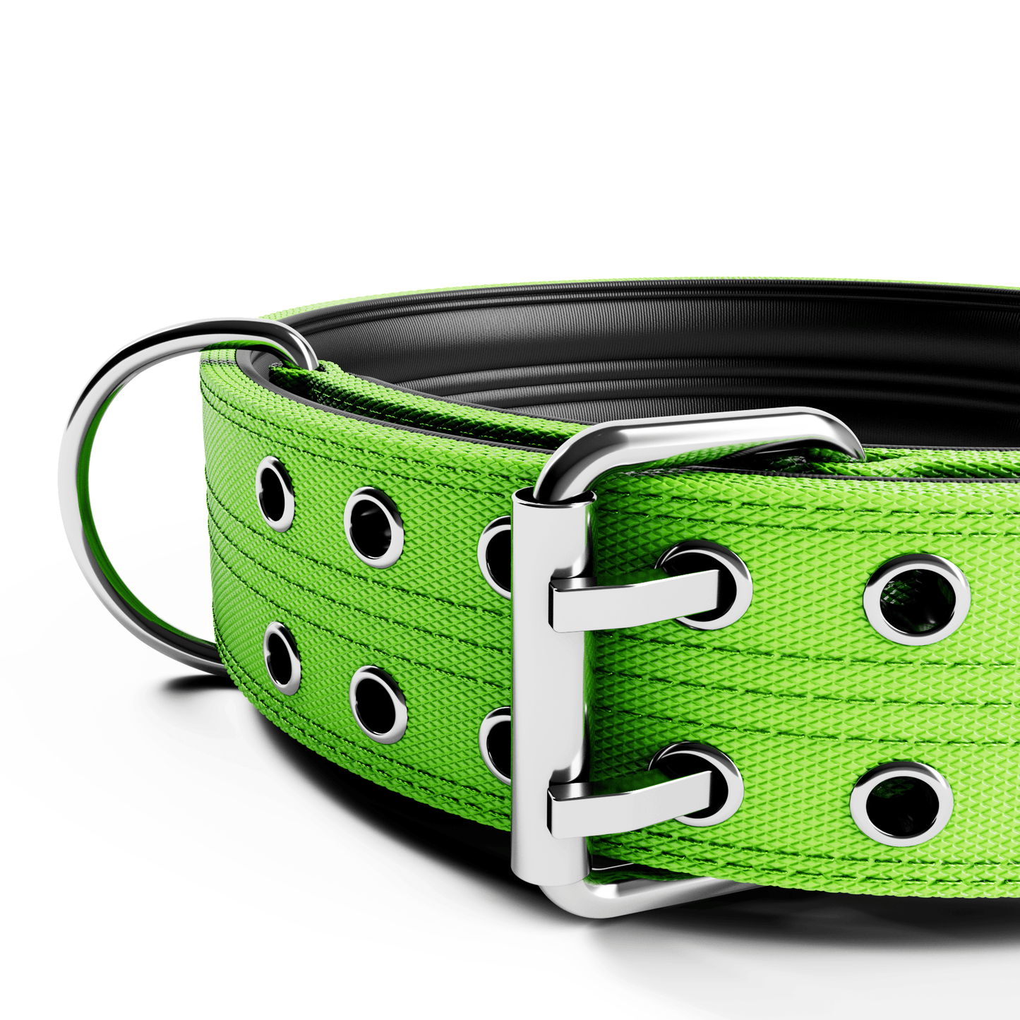 5cm Sporting Collar With Handle Neon