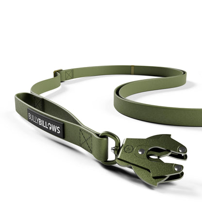 Adjustable Billowthane Lead | 2-3 metres - Khaki
