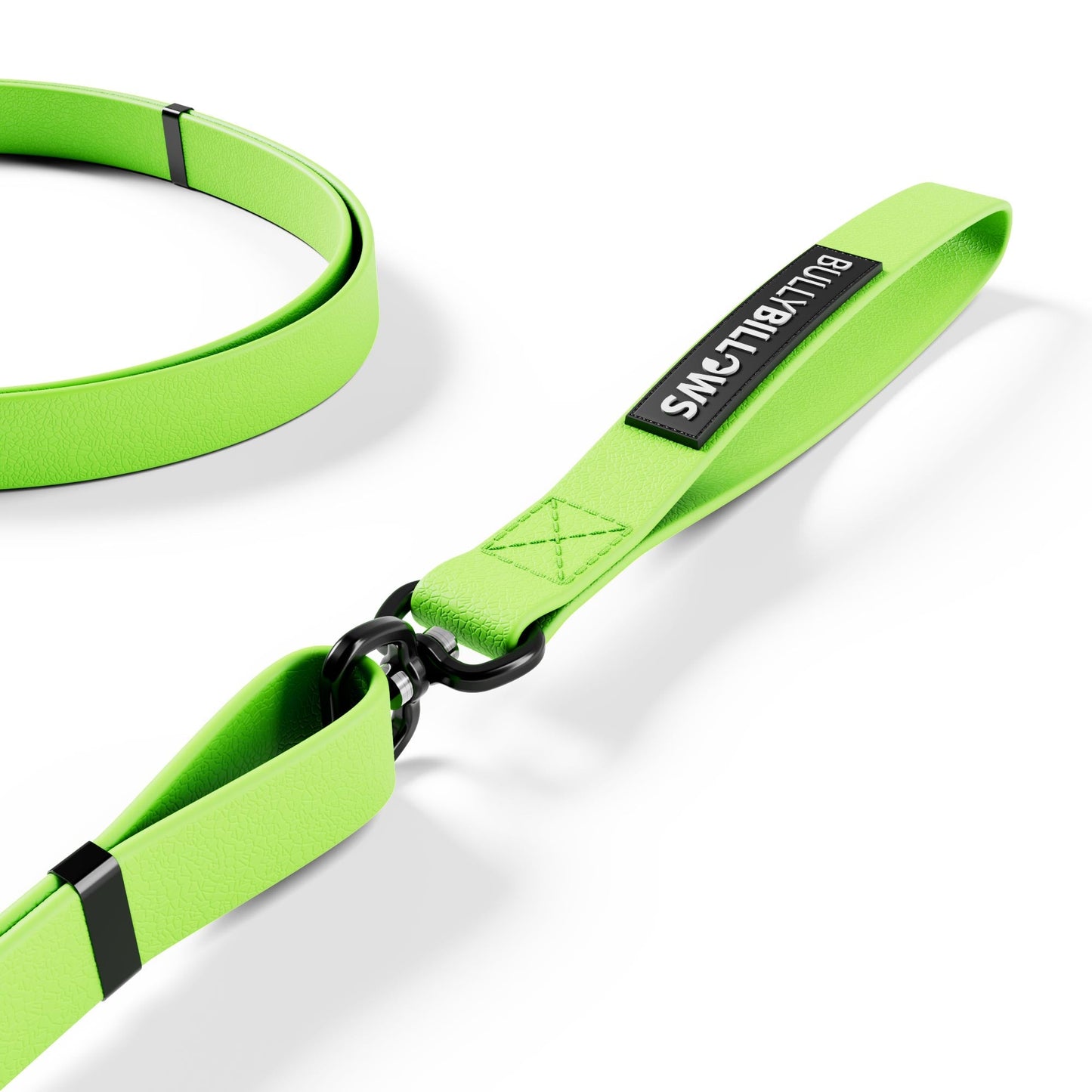 Adjustable Billowthane Lead | 2-3 metres - Neon Green