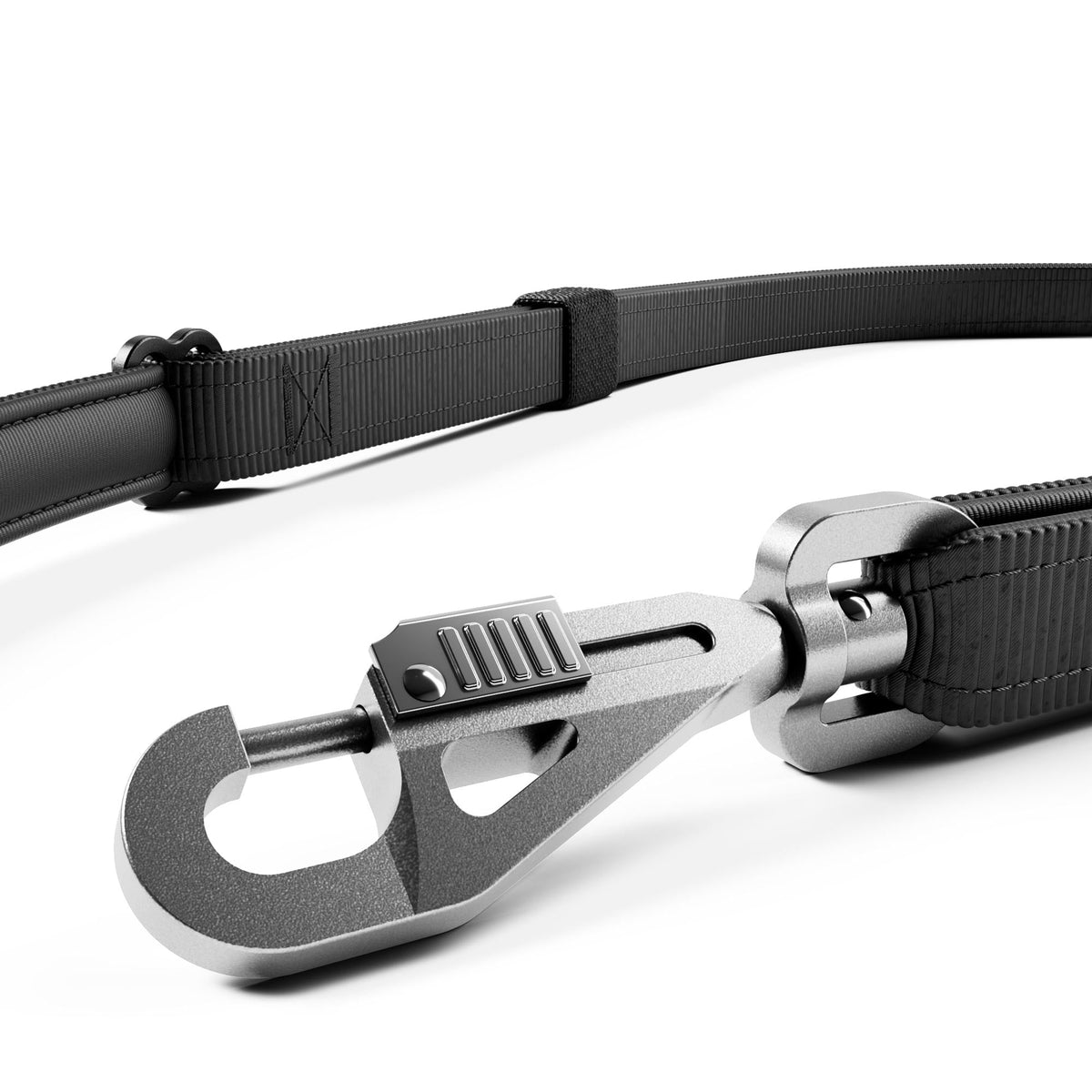 Adjustable Snap Hook Lead - Black