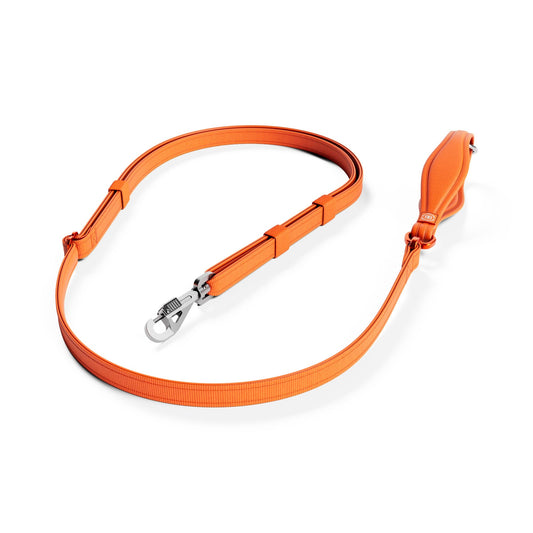 Adjustable Snap Hook Lead - Orange