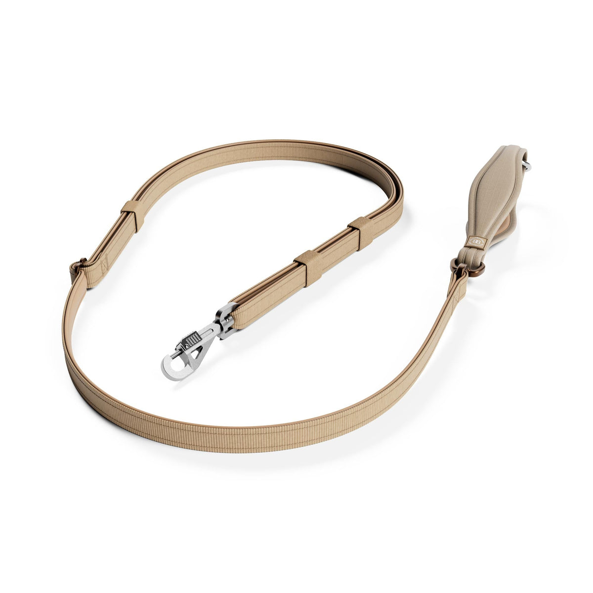 Adjustable Snap Hook Lead - Tan