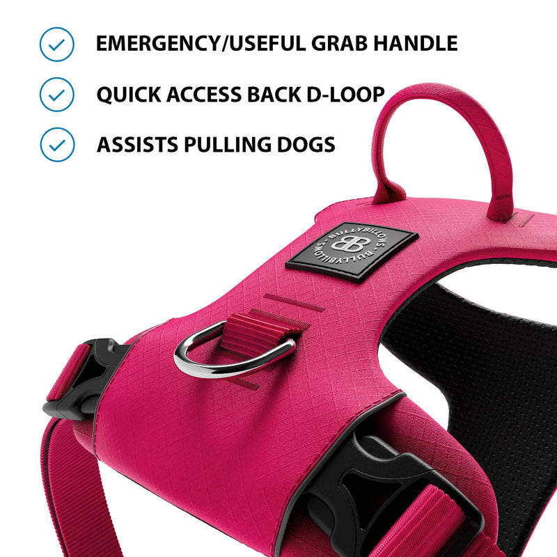 Air Mesh Harness - Anti-Pull, With Handle, Non Restrictive & Adjustable - Carminerose