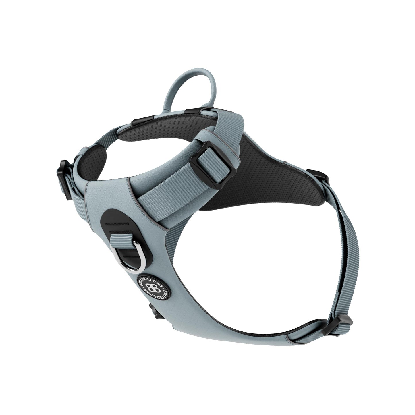 Air Mesh Harness - Anti-Pull, With Handle, Non Restrictive & Adjustable - Grey