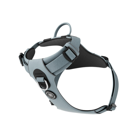 Air Mesh Harness - Anti-Pull, With Handle, Non Restrictive & Adjustable - Grey